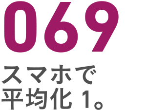 069 スマホで平均化１